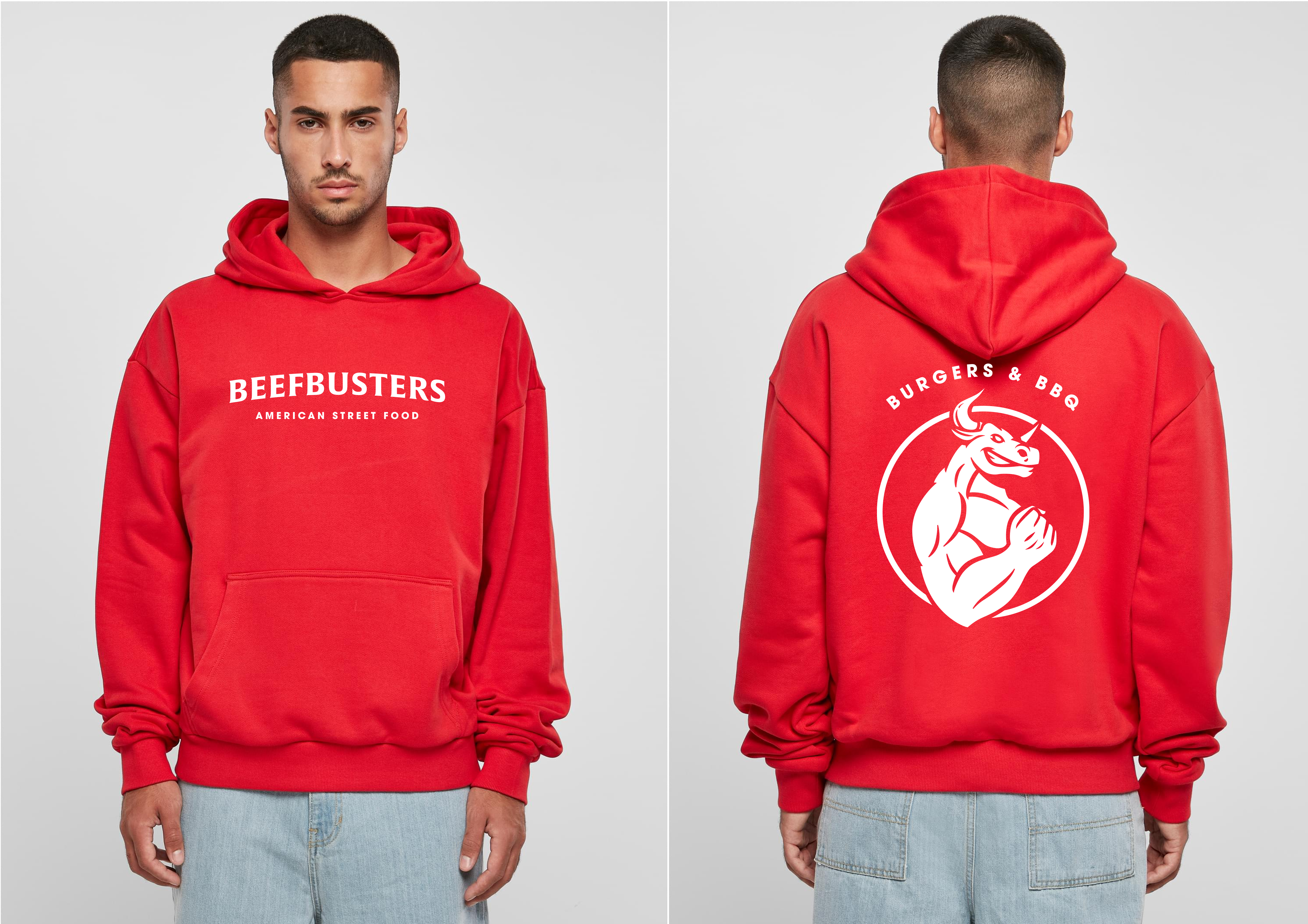Beefbusters Hoodie Oversized